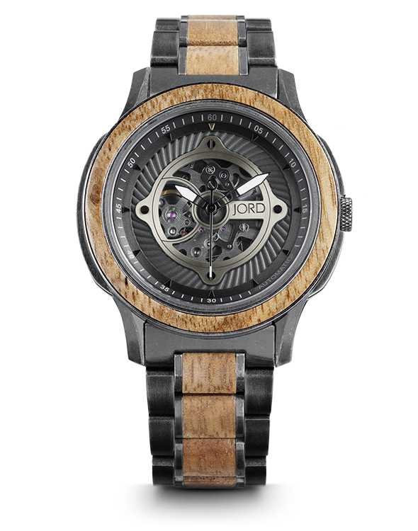 STEARMAN (BLACK LIMBA & DISTRESSED APACHE GREEN) Watch Technicians Store