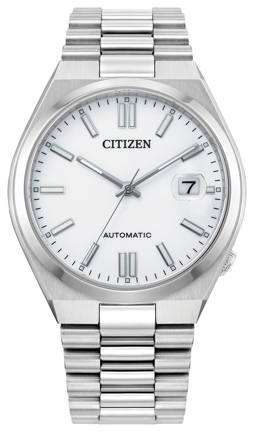 Citizen TSUYOSA NJ0150-56A white dial automatic watch