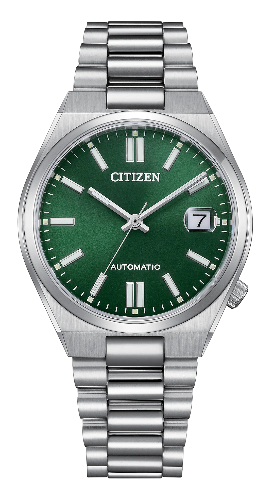 Citizen TSUYOSA 37mm NJ0200-50X green dial automatic watch