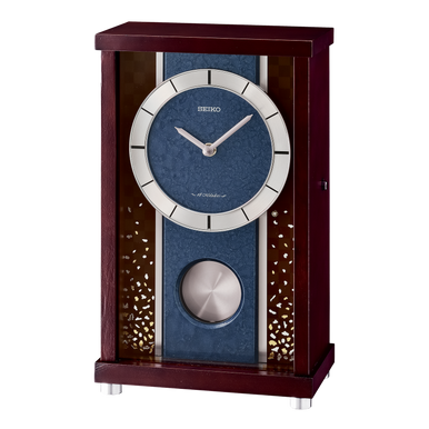 Seiko QXW251BLH Classic Modern musical mantel clock